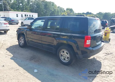 2014 Jeep Patriot Sport из США, поврежденный, VIN 1C4NJPBA6ED798330